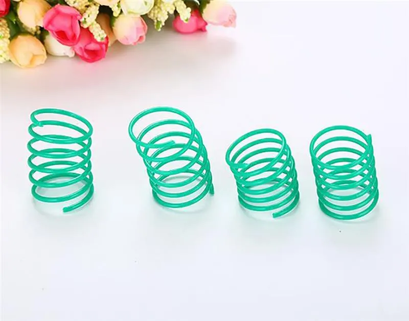 10 pieces Cute Cat Spring Toys