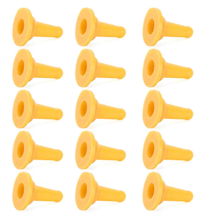 15Pcs Dog Nipple Safety Soft Silicone