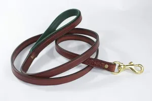 5 Foot - Amish Dog Leash Amish Dog Leash | Leather Dog Lead | Strong Leather Leash | Pet Leather Leash | Premium Leather | Durable Leash | Gift For Dog Person