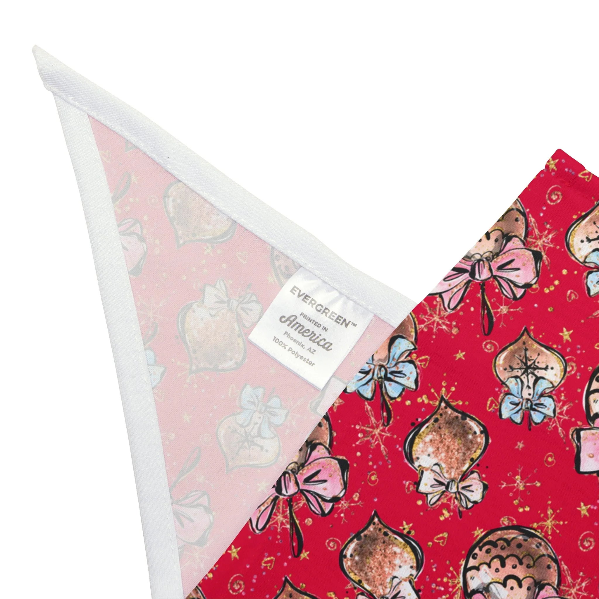 Bandana, Christmas Baubles, Pet Bandana