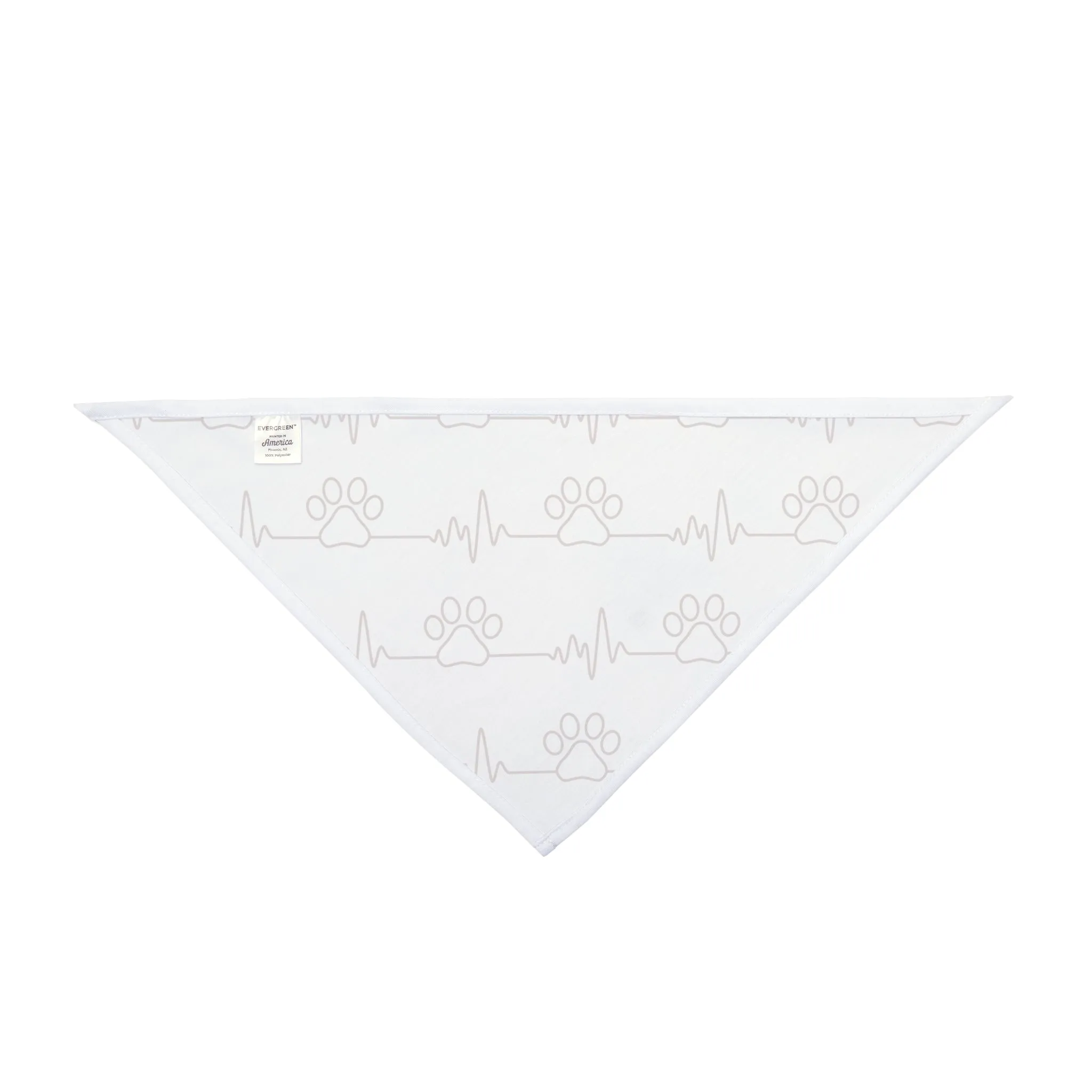 Bandana, Paw Heartbeat Pet Bandana