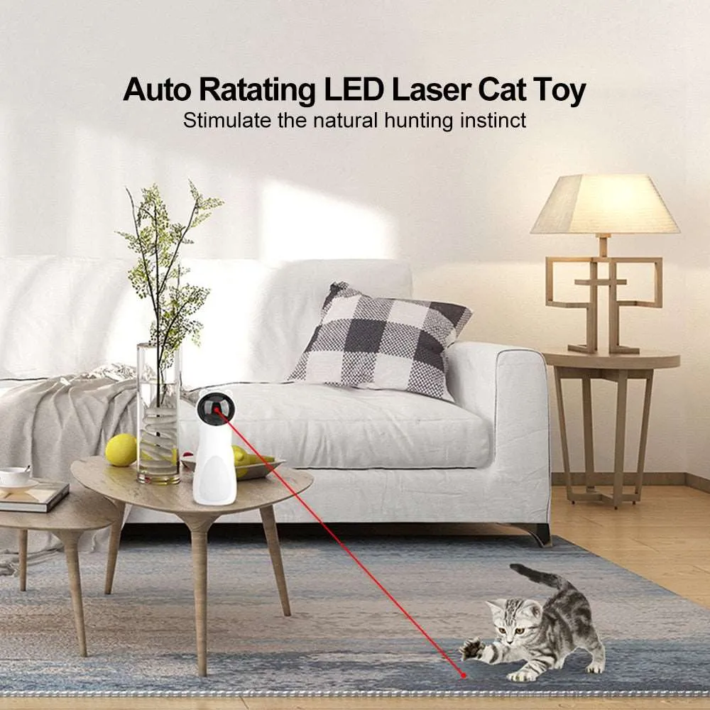 Battery Powered Interactive Cat Laser Toy
