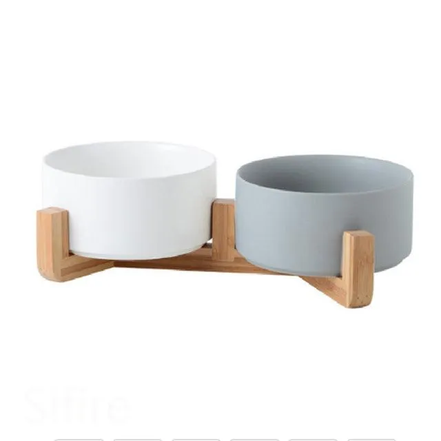 Ceramic pet bowl