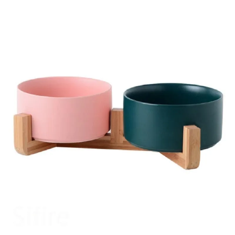 Ceramic pet bowl
