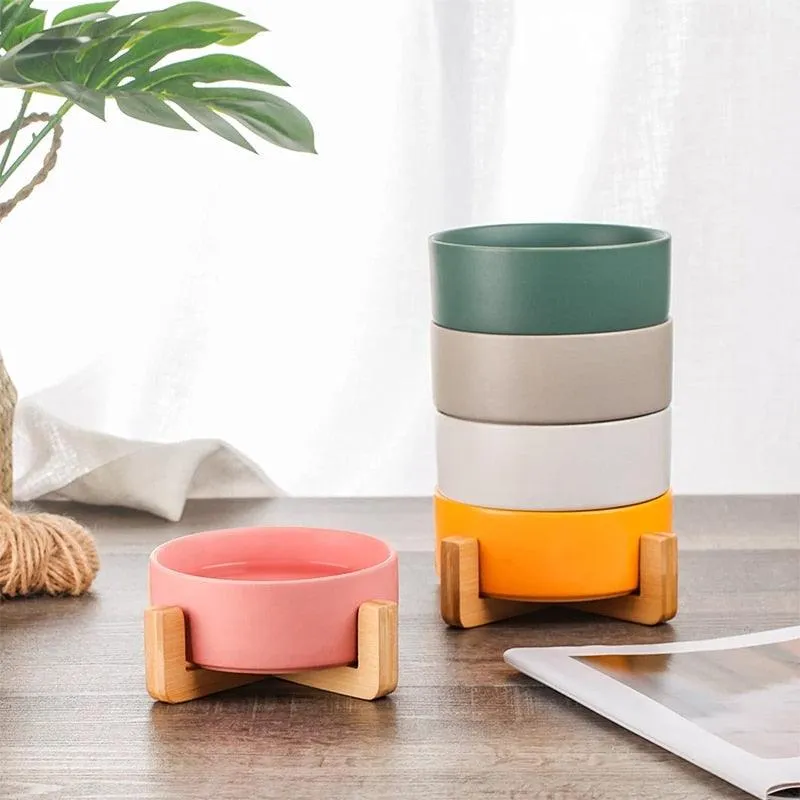 Ceramic pet bowl