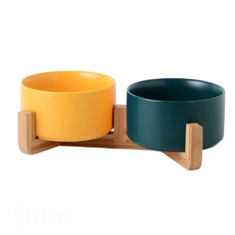 Ceramic pet bowl