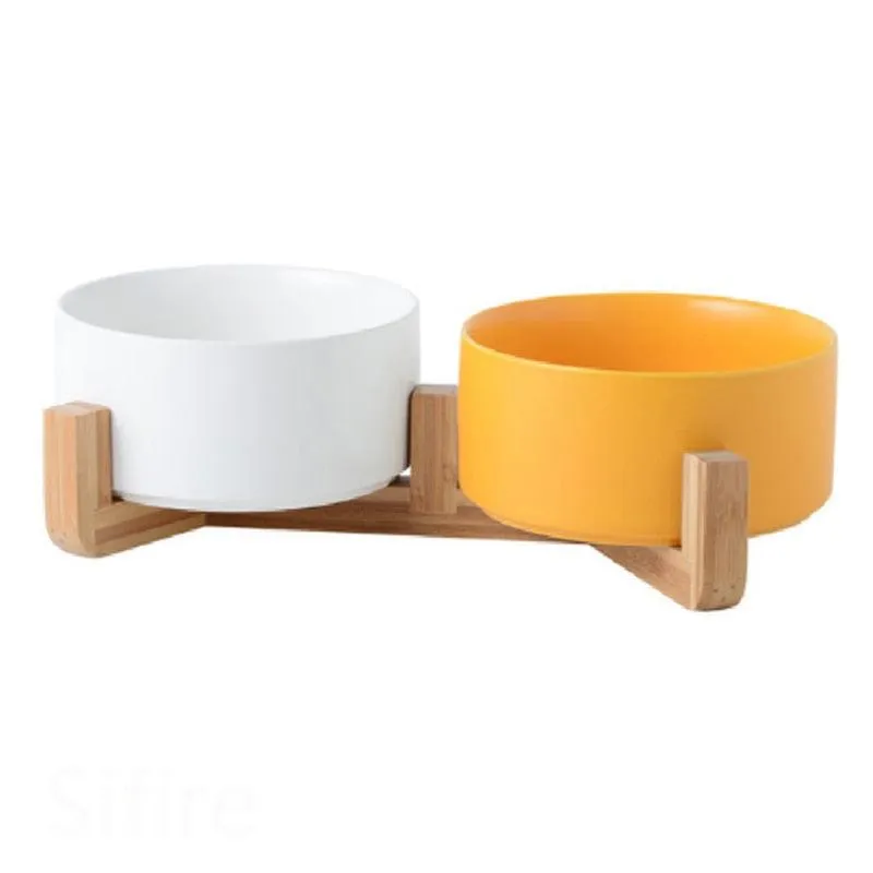 Ceramic pet bowl
