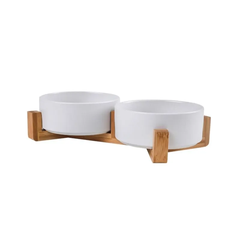 Ceramic pet bowl