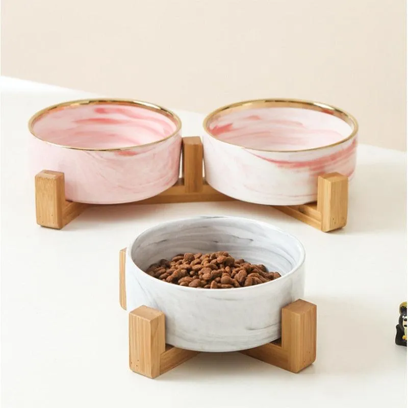 Ceramic pet bowl