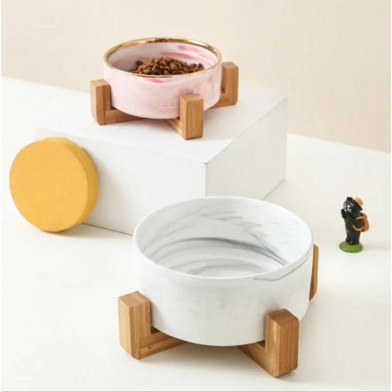 Ceramic pet bowl