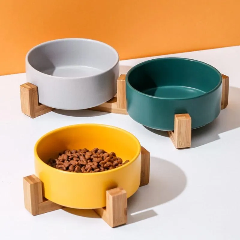 Ceramic pet bowl