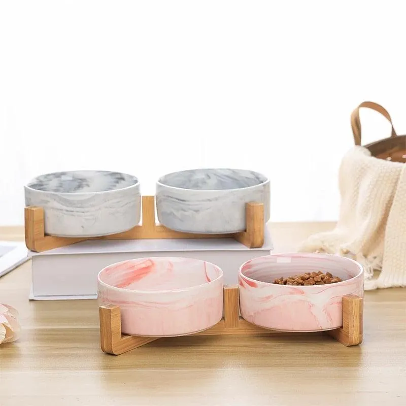 Ceramic pet bowl
