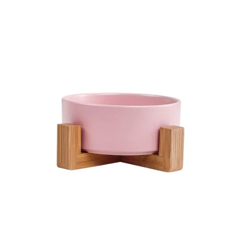 Ceramic pet bowl