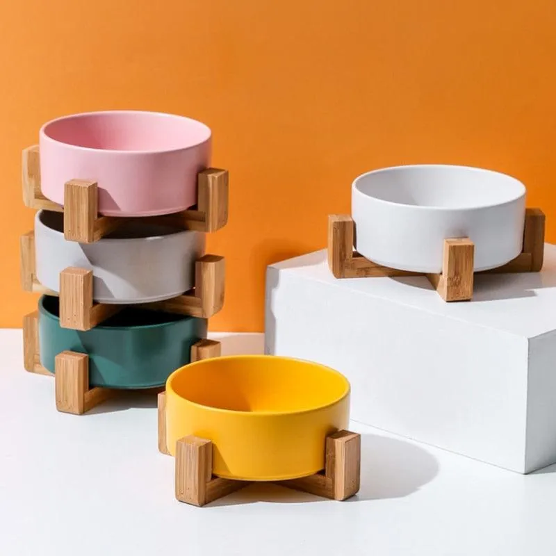 Ceramic pet bowl