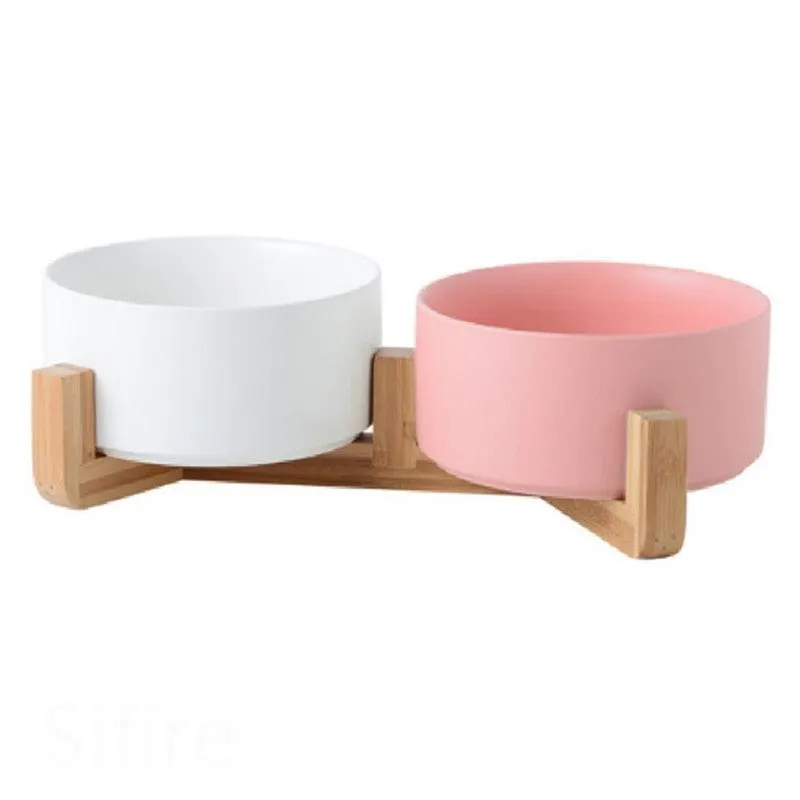 Ceramic pet bowl
