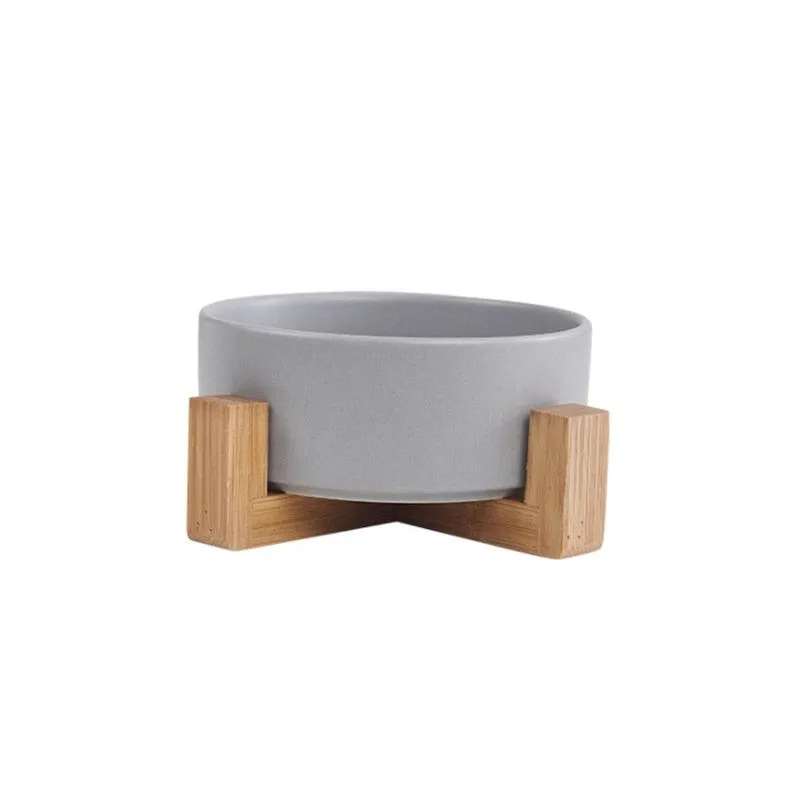 Ceramic pet bowl