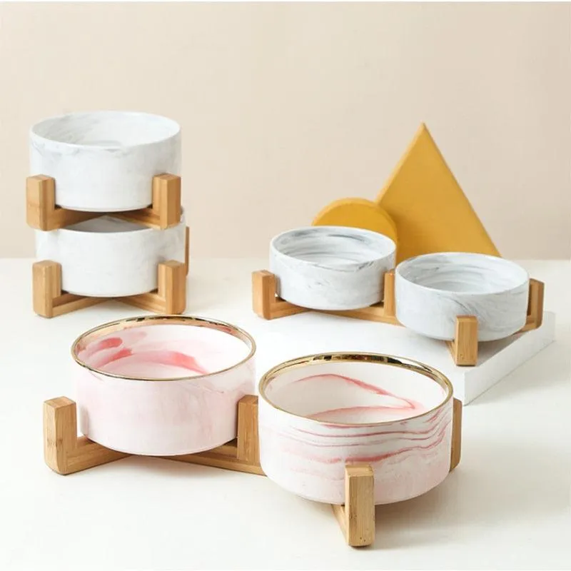 Ceramic pet bowl