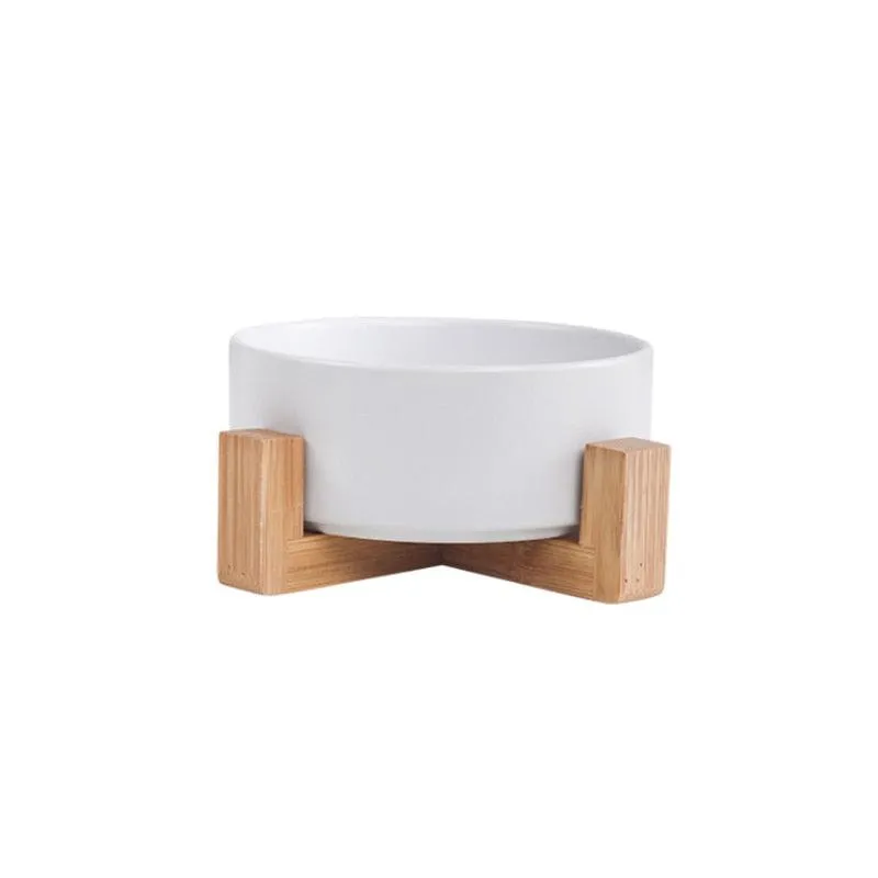Ceramic pet bowl