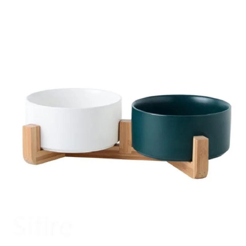 Ceramic pet bowl