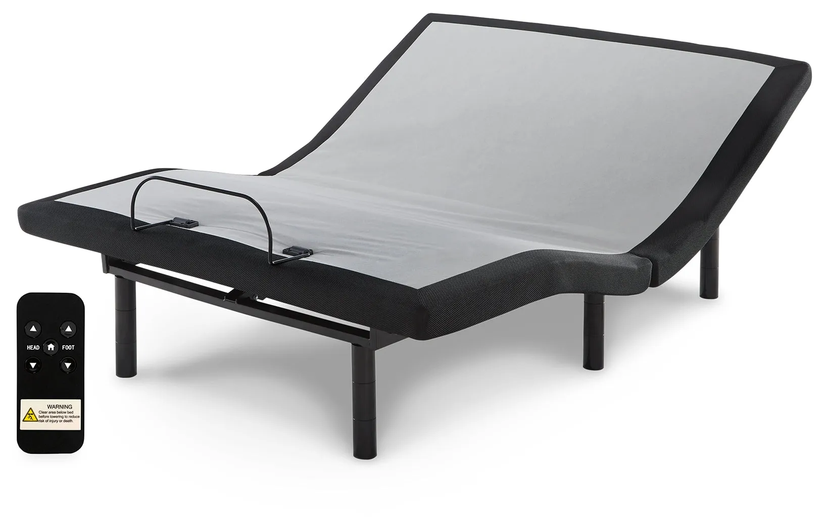 Chime 12 Inch Memory Foam California King Mattress in a Box with Head-Foot Model-Good California King Adjustable Base