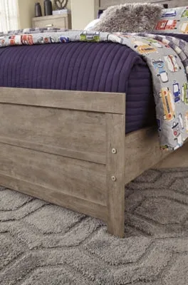 Chime 8 Inch Memory Foam Full Mattress in a Box with Culverbach Full Panel Bed