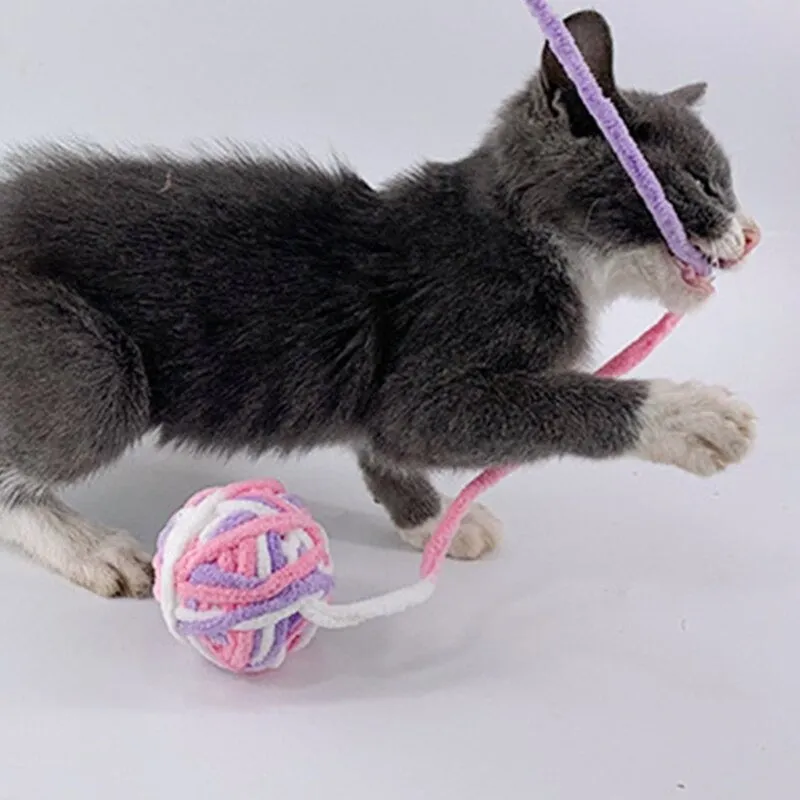 Colorful Yarn Ball Toys