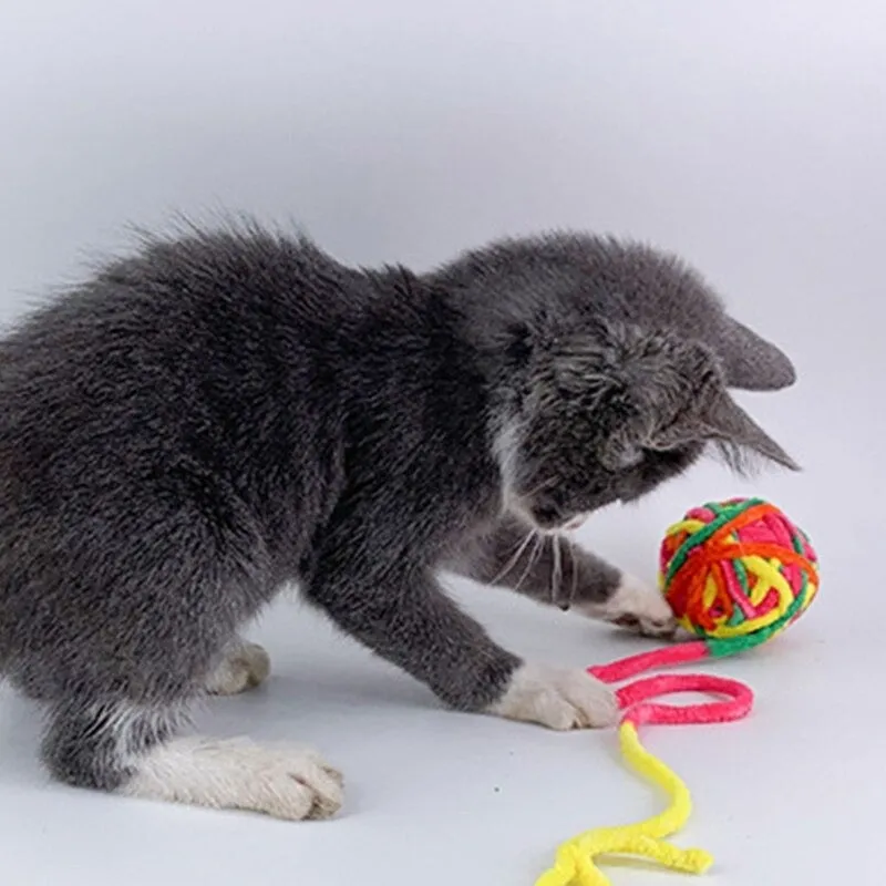 Colorful Yarn Ball Toys