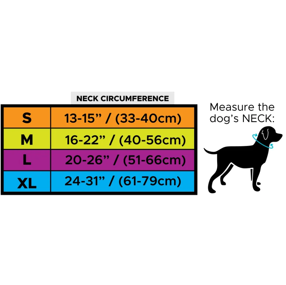 CoolerDog Hi-Vis Orange Cooling Collar - Size Large