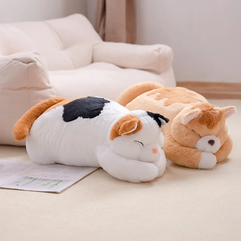 Cuddly Cartoon Cat Plush Doll