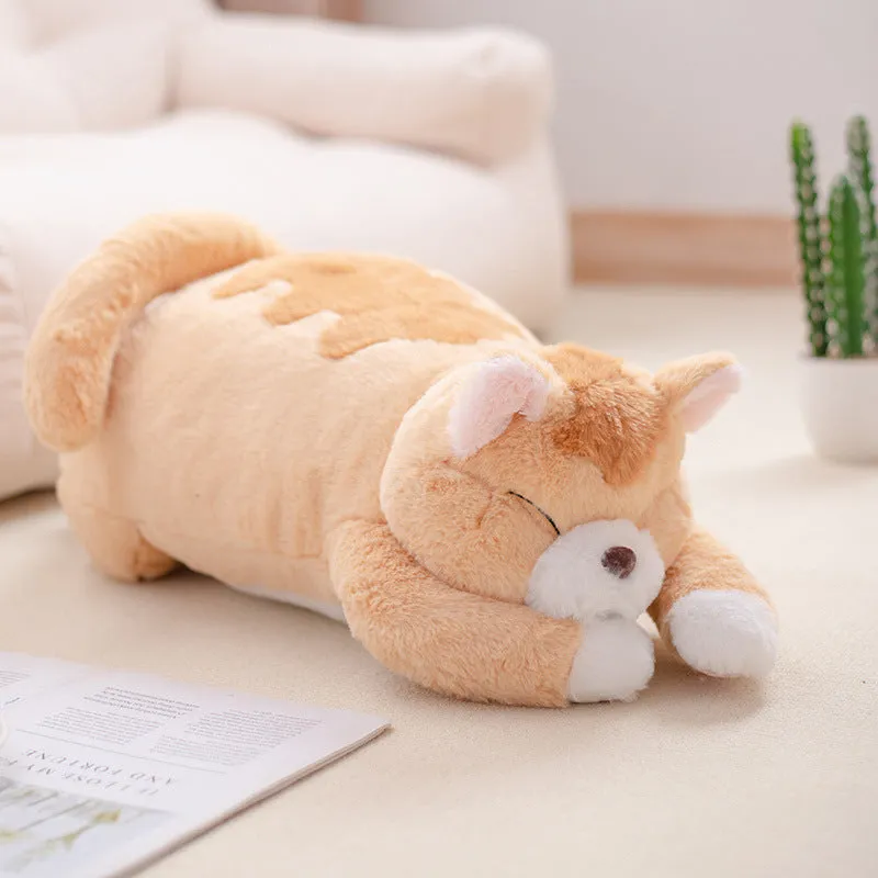 Cuddly Cartoon Cat Plush Doll