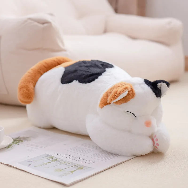 Cuddly Cartoon Cat Plush Doll
