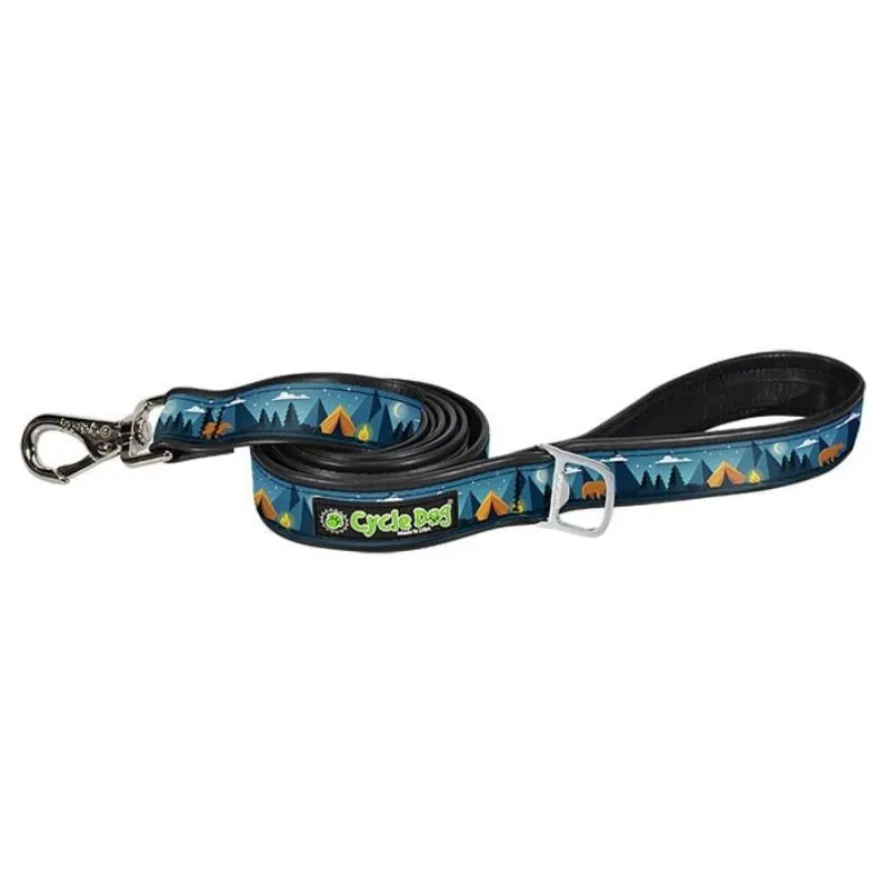 Cycle Dog Dog Leash 6' Blue Camping
