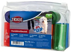 Dog Pick Up Poop Bags Medium 14 Rolls Paws - DISCONTINUED