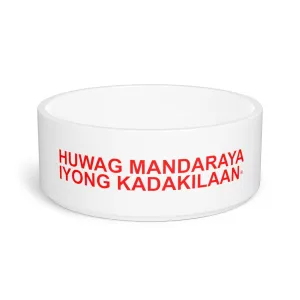 Fililpino Pet Bowl