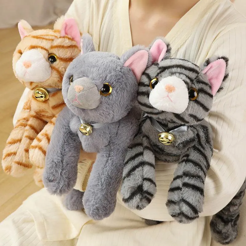 Furry Feline Friends | Lifelike Stuffed Animal Cat Plush