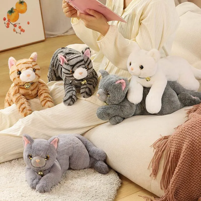 Furry Feline Friends | Lifelike Stuffed Animal Cat Plush