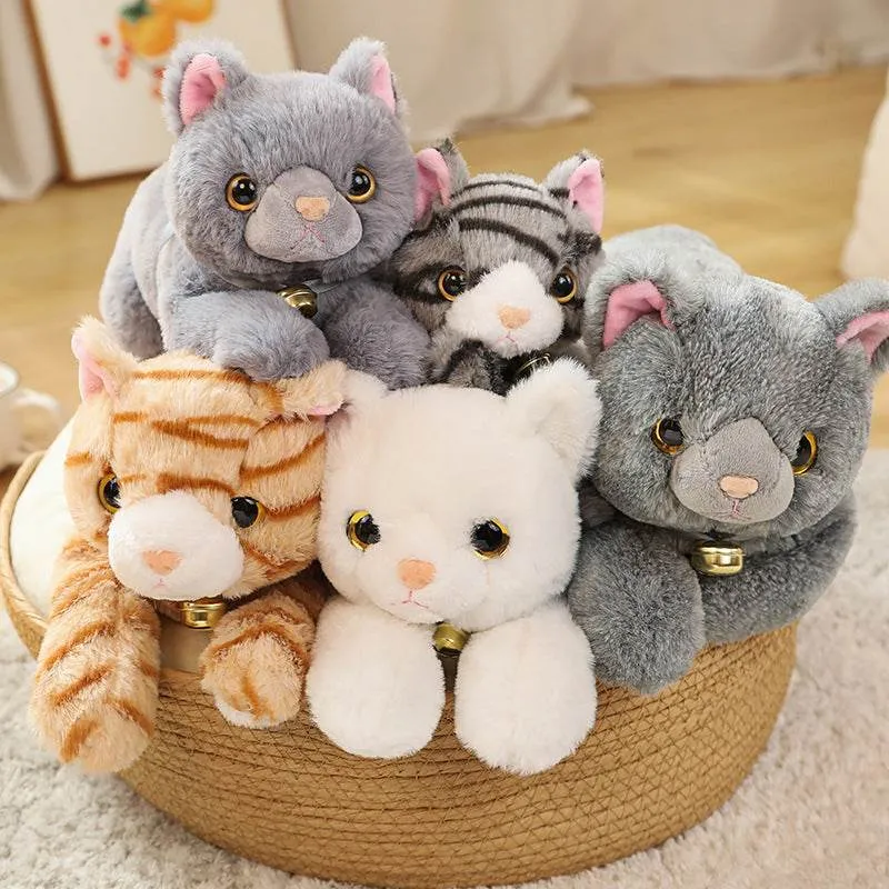 Furry Feline Friends | Lifelike Stuffed Animal Cat Plush