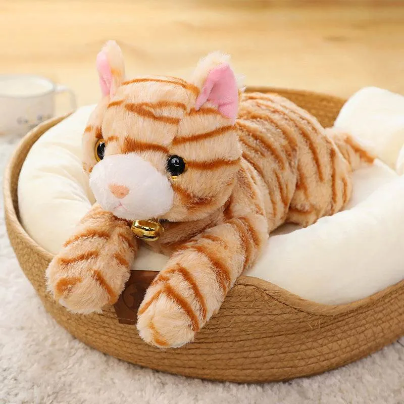 Furry Feline Friends | Lifelike Stuffed Animal Cat Plush