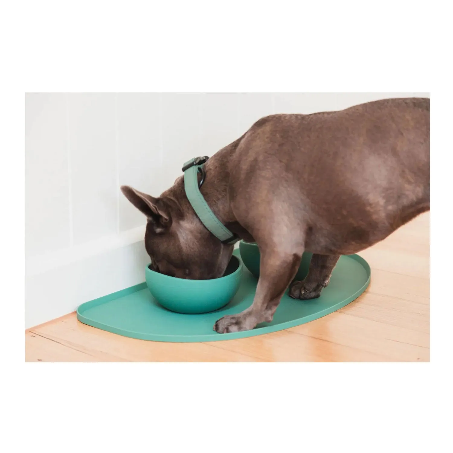 Fuzzyard Life Silicone Feeding Mat Myrtle Green