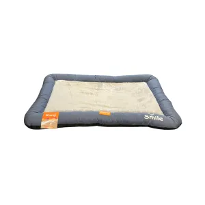 Kanu Pet Gray Smile Dogs & Cats Bed