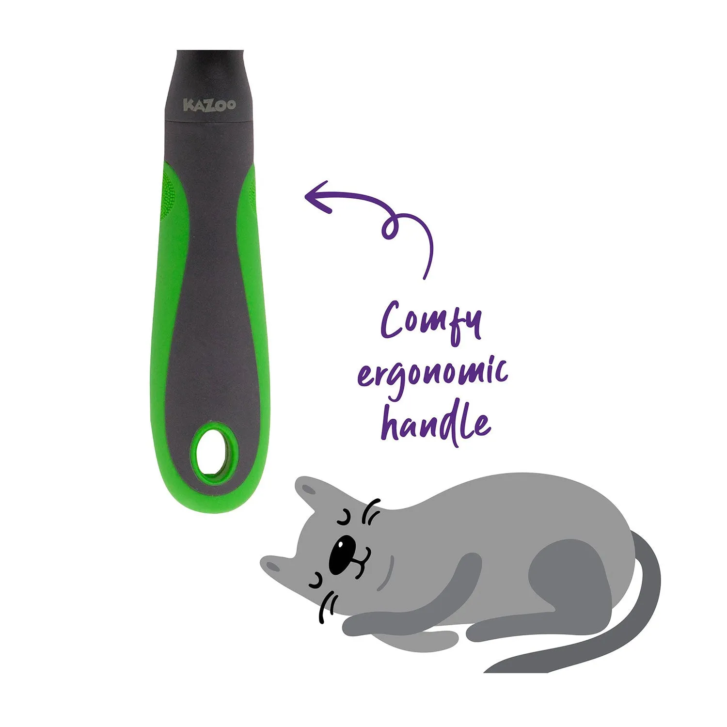Kazoo The DeShedder Brush for Dogs & Cats