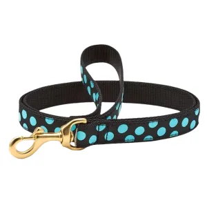 Leash | Black & Aqua Dots