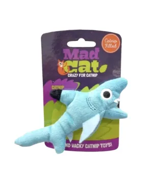 Mad Cat® Shark Biter CAT TOY w/Catnip
