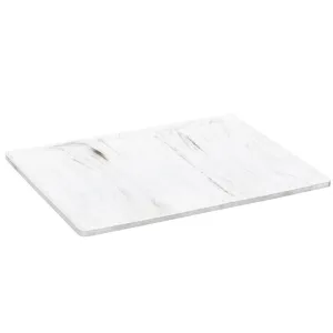 Messy Mutts & Cats Silicone Non-Slip Pet Bowl Mat For Cats & Dogs (Small, Marble)