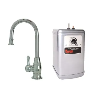 Mountain Plumbing MT1850DIY-NL Francis Anthony Hot Water Faucet & Little Gourmet Hot Water Tank