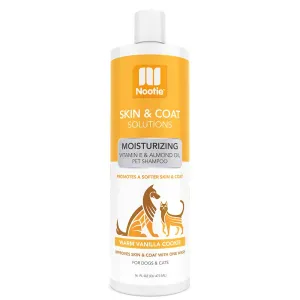 Nootie MOISTURIZING VITAMIN E & ALMOND OIL PET SHAMPOO- Warm Vanilla Cookie - For Dogs & Cats