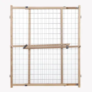 North States Wide Wire Mesh Pet Gate