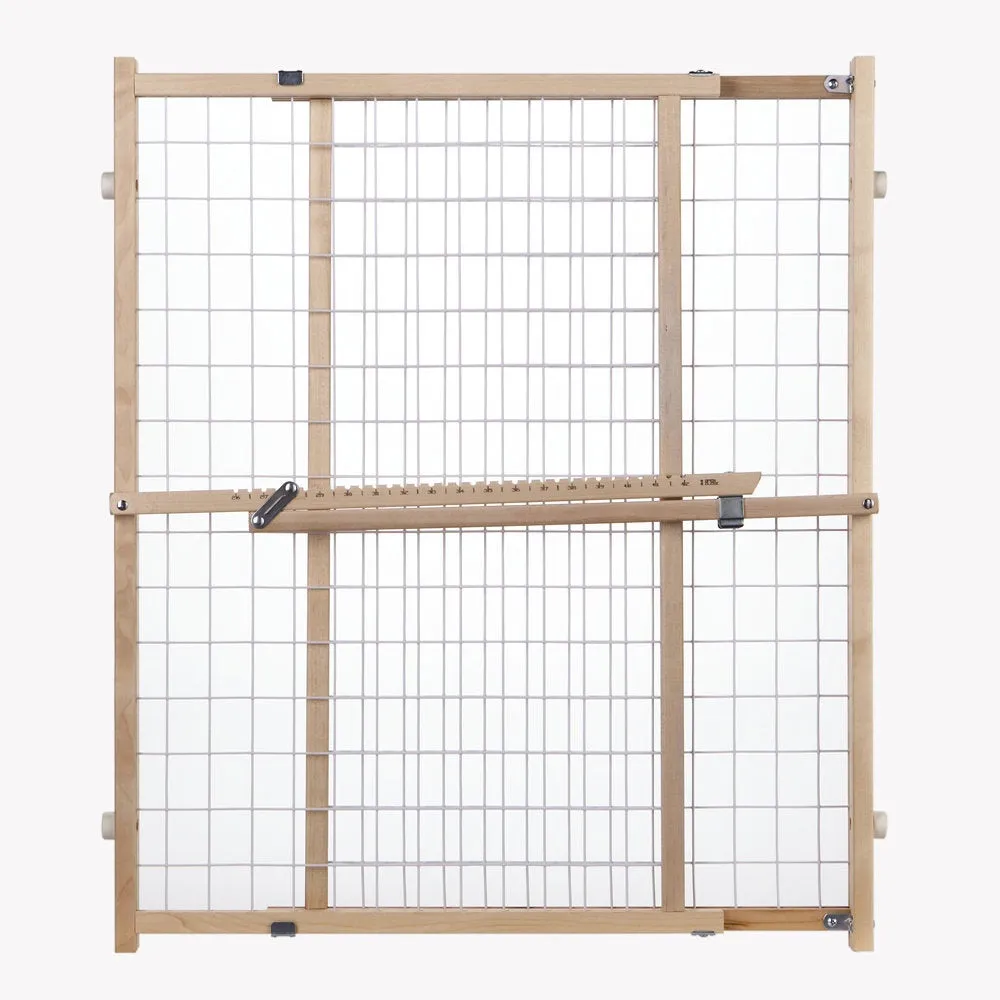 North States Wide Wire Mesh Pet Gate