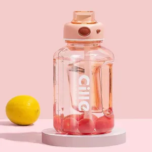 One-Touch Straw Water Bottle