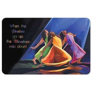 Praises Go Up Memory Foam Bath Mat